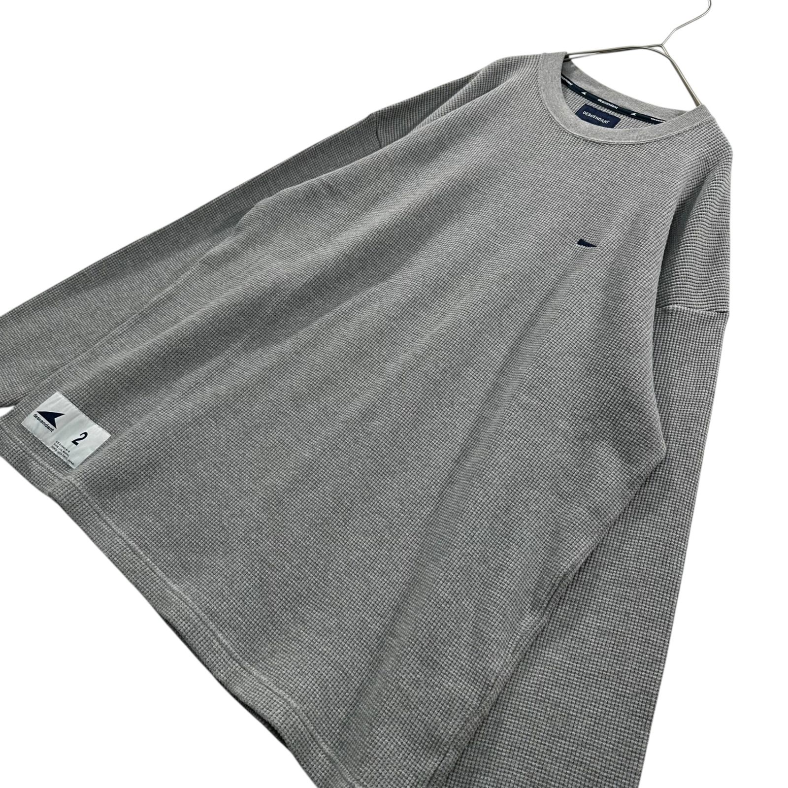 DESCENDANT(ディセンダント) GAUFRE WAFFLE LS ゴーフル ワッフル 長袖 