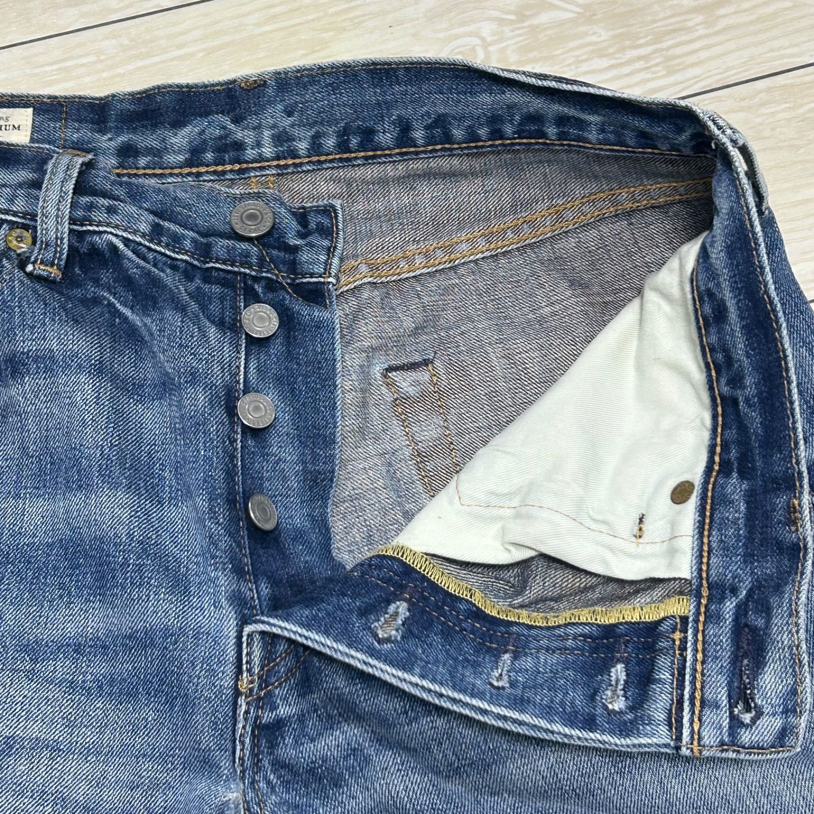 Levi's リーバイス 501 プレミアム Vステッチ BIG E ボタン裏刻印3269