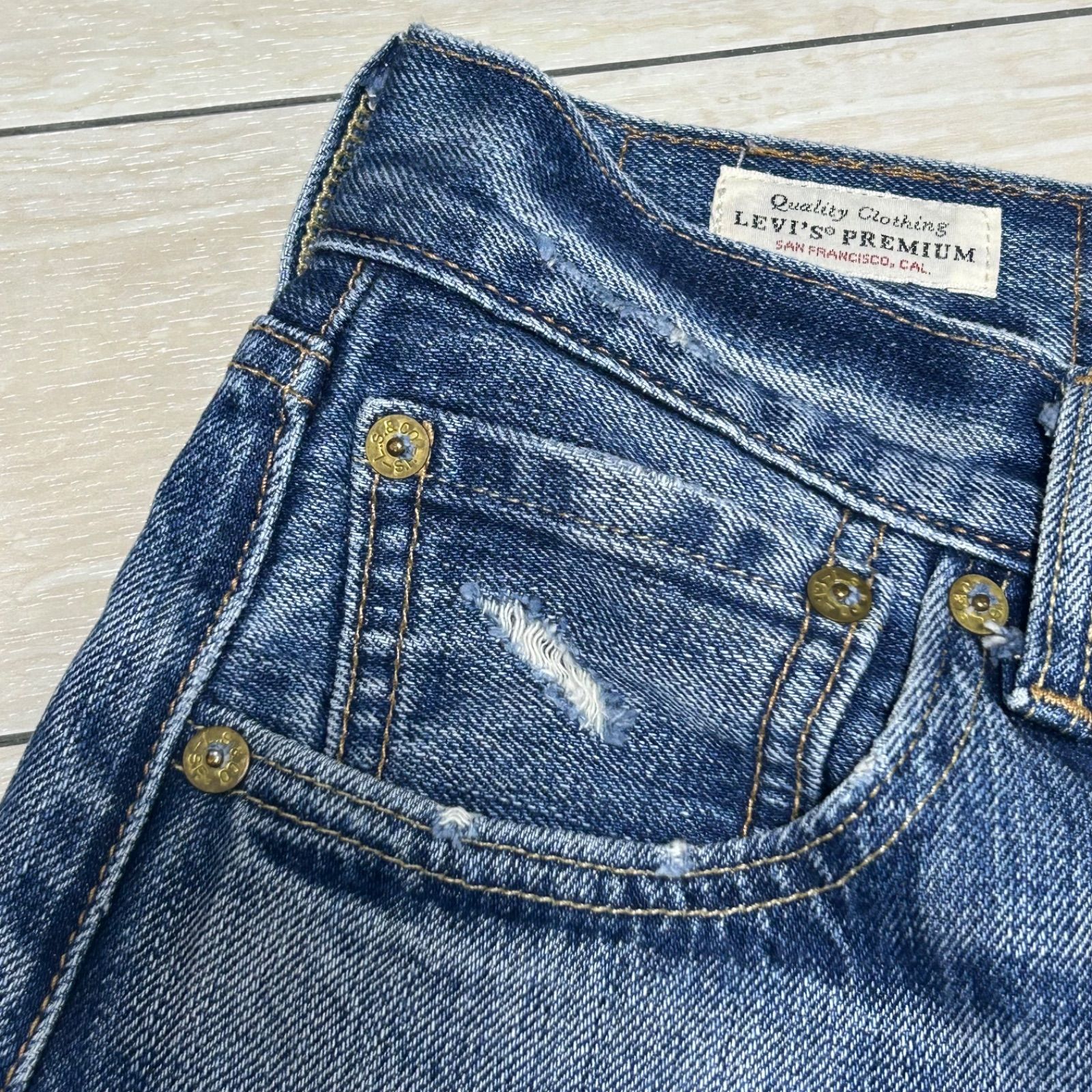 Levi's リーバイス 501 プレミアム Vステッチ BIG E ボタン裏刻印3269