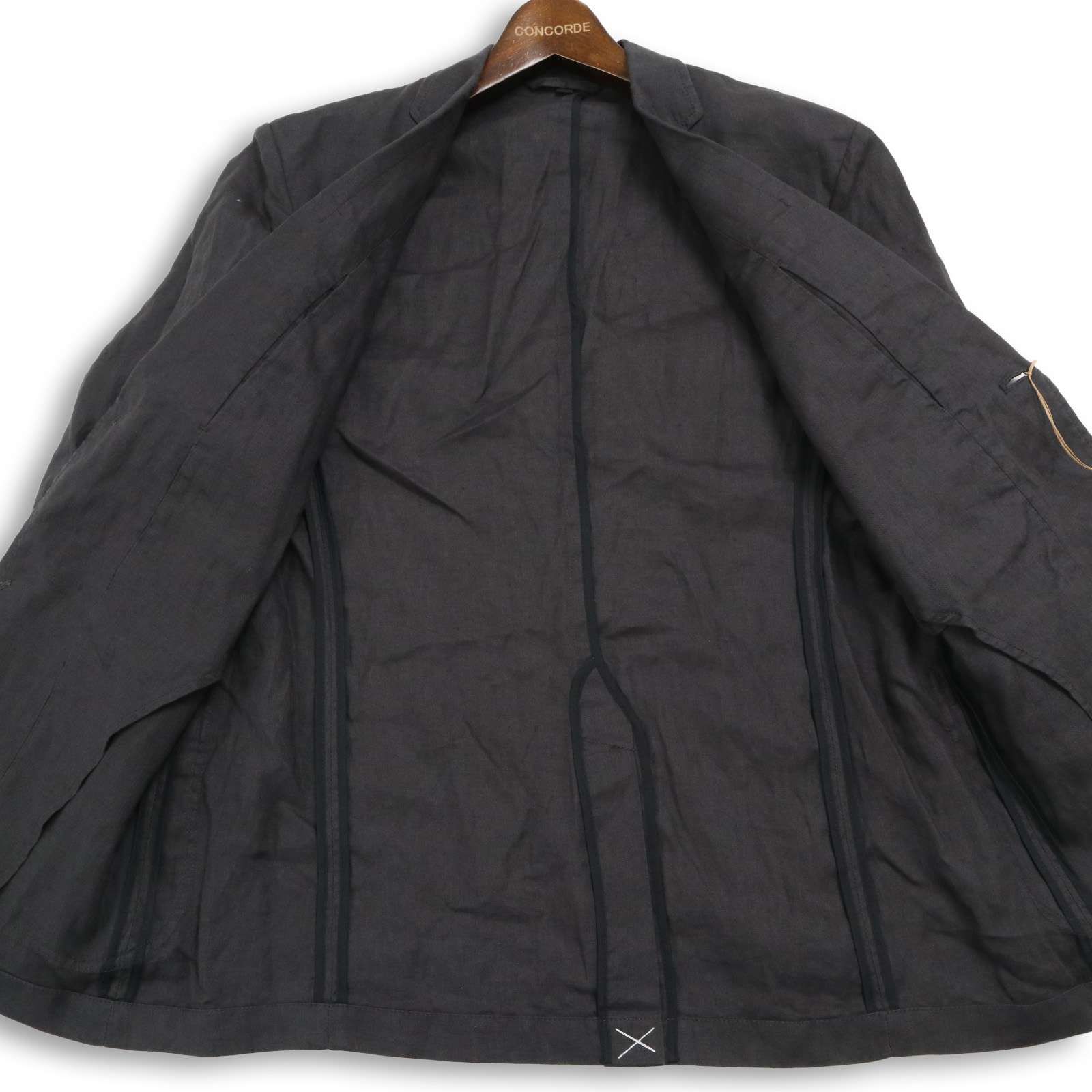 新品 未使用】 MUJI 無印良品 春夏 麻☆ フレンチ リネン100% アンコン 