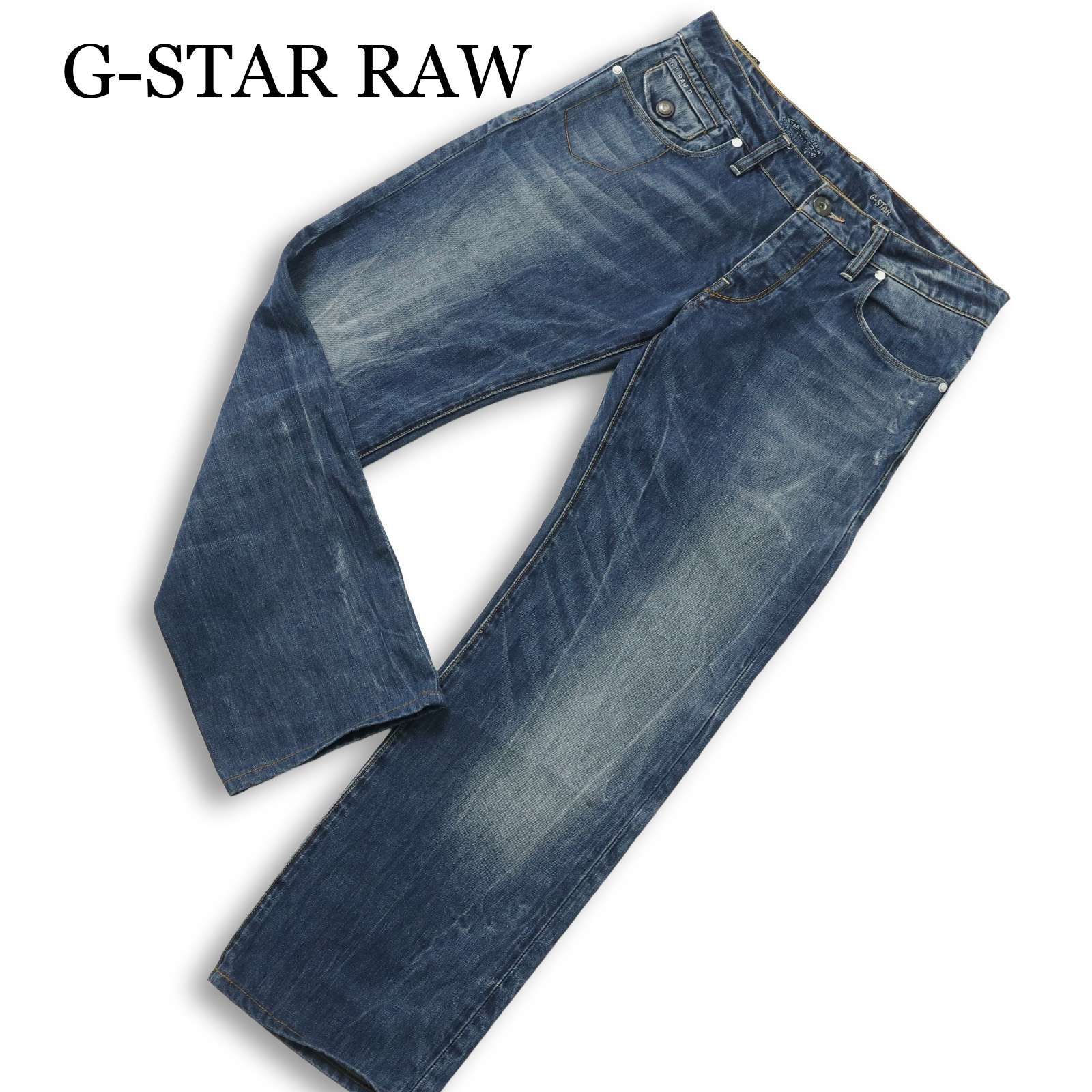 G-STAR RAW ジースター ロウ 【MORRIS LOW STRAIGHT】 ダメージ G-STAR RAW ジースター ロウ 【MORRIS LOW STRAIGHT】 ダメージ