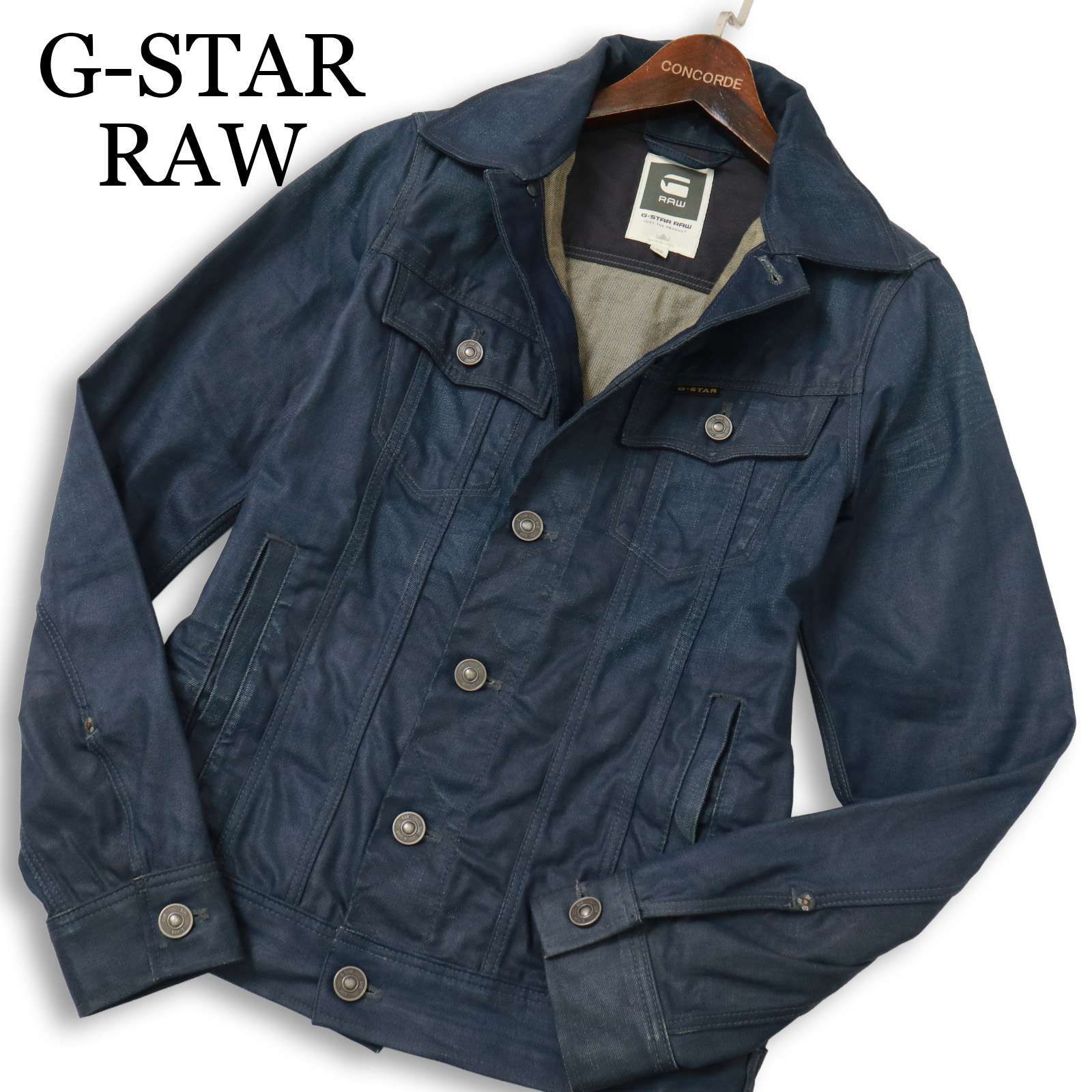 G-STAR RAW ジースター ロウ コーティング加工☆ スリム デニム 