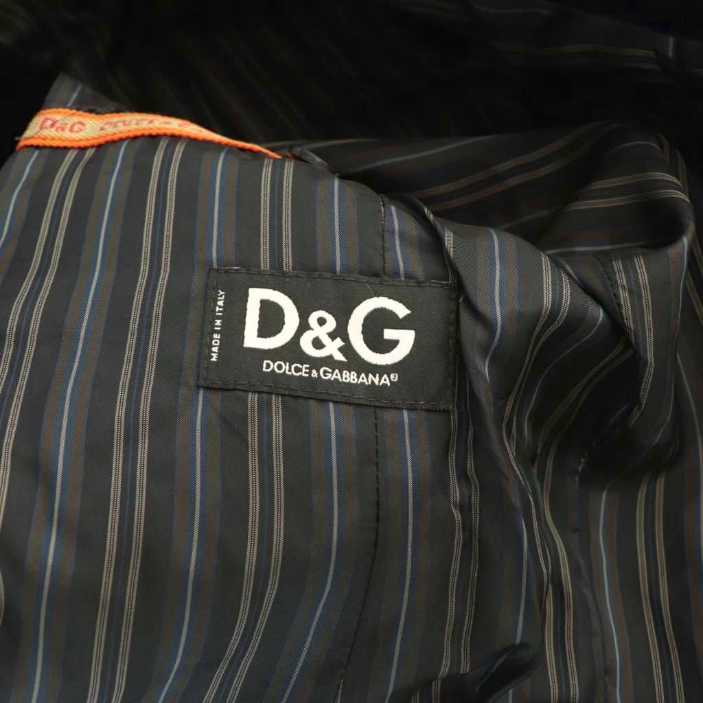ディー&ジー ドルガバ ドルチェ&ガッバーナ D&G ベロア2Bテーラード