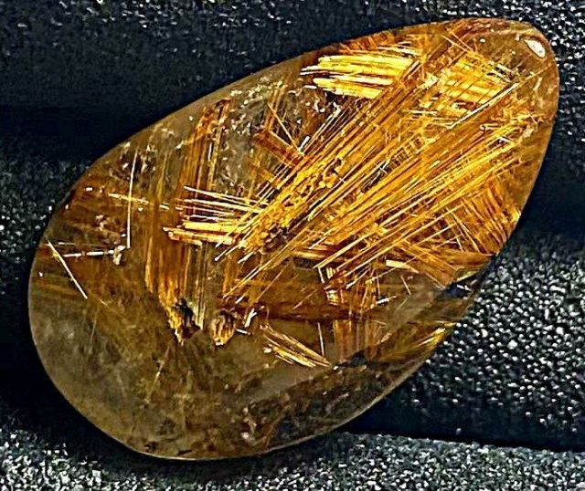 貴重 EU製 定価19万円☆ROBEAN・極!極満針ルチルクォーツ 