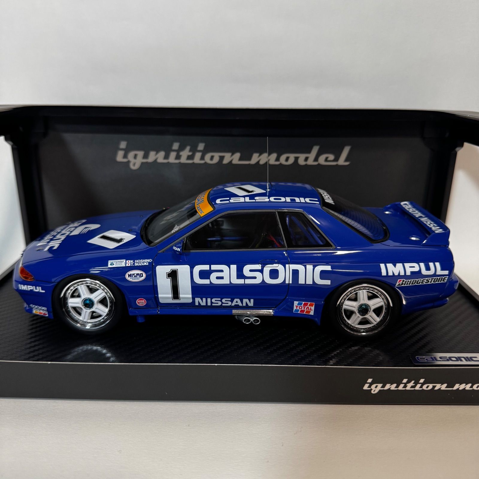 ignition model イグニッションモデル CALSONIC SKYLINE #1 1991 JTC 1