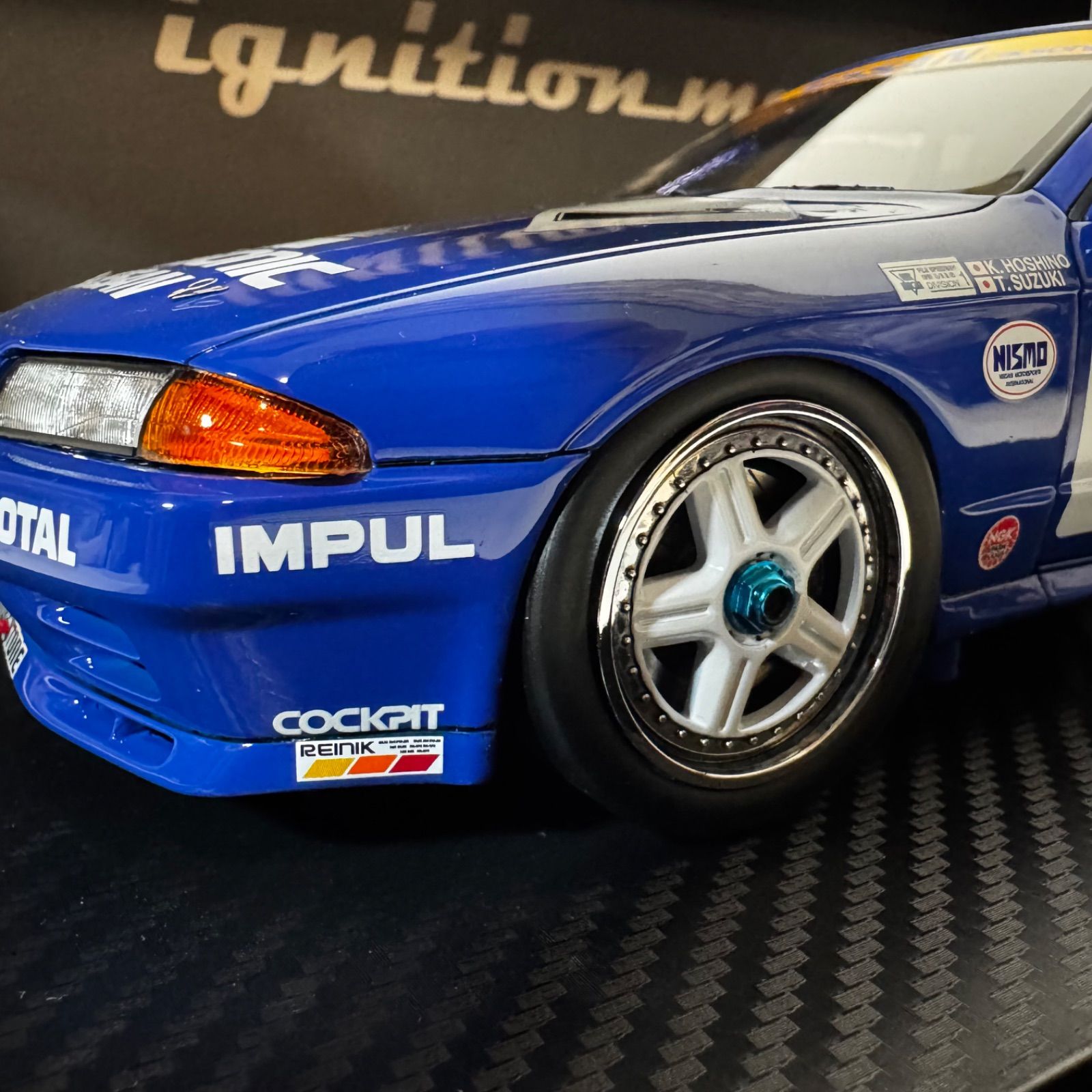 ignition model イグニッションモデル CALSONIC SKYLINE #1 1991 JTC 1