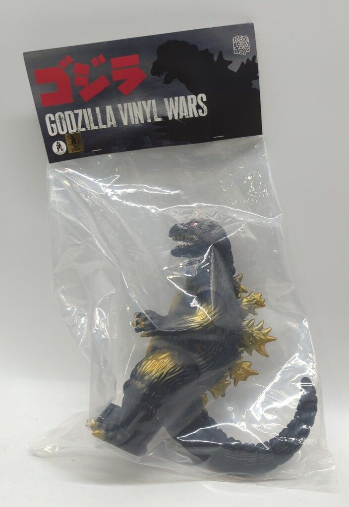 MEDICOM TOY GODZILLA VINYL WARS マーミット ゴジラ1962 ブラック