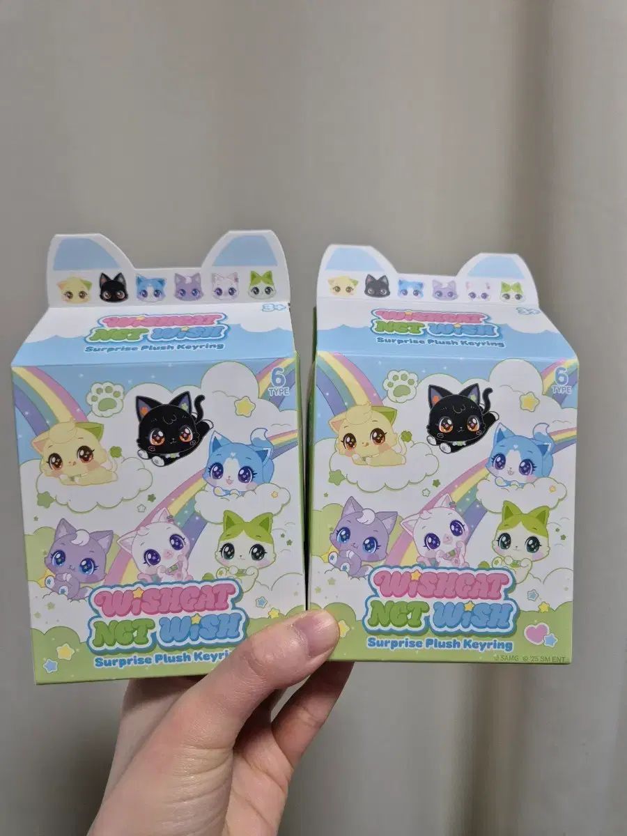 HOT，人気 WIND AND WISH x NCT WISH サプライズ PLUSH キーホルダー