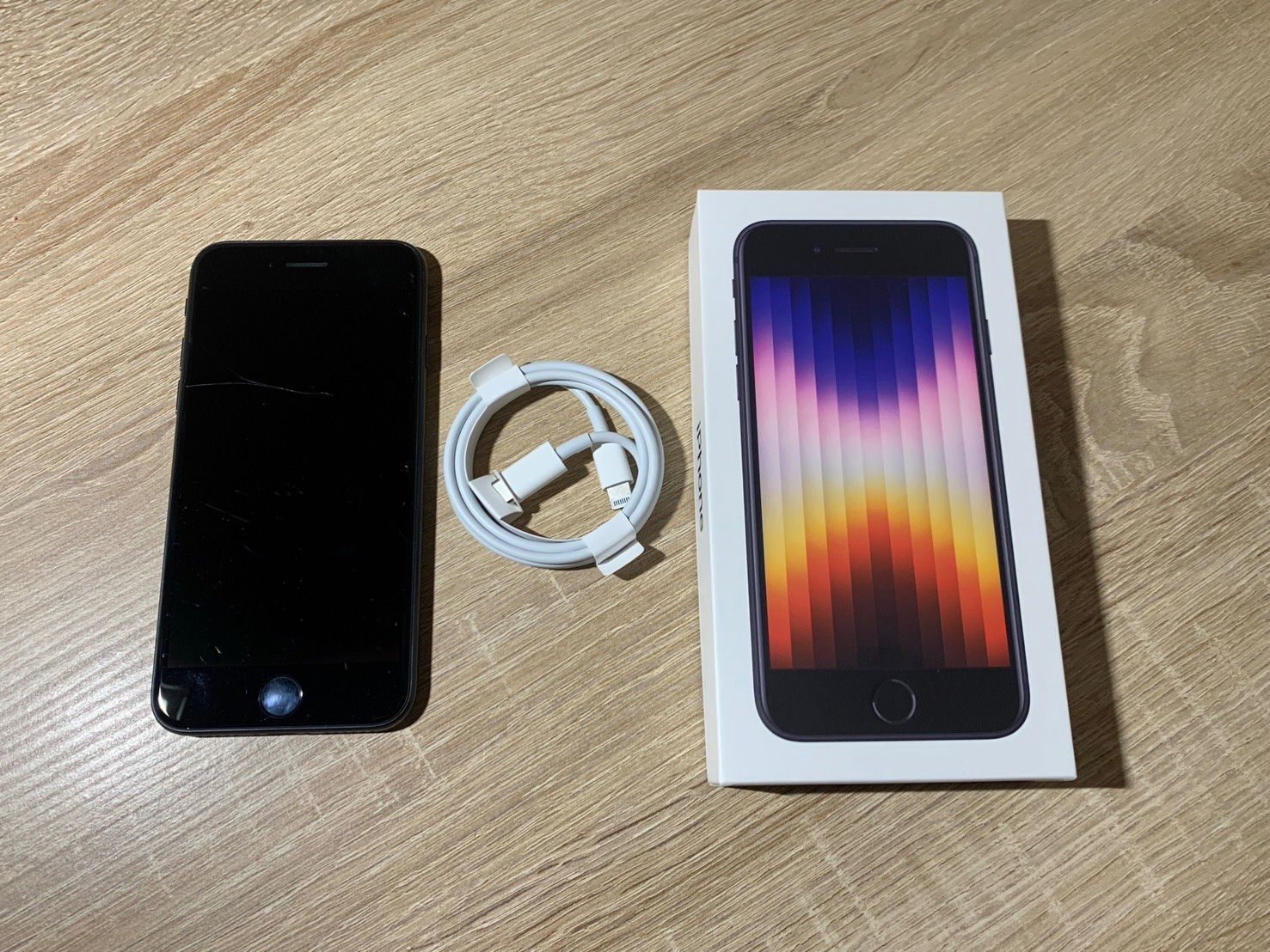 iPhone SE 3世代 64GB BK ジャンク品 - メルカリ