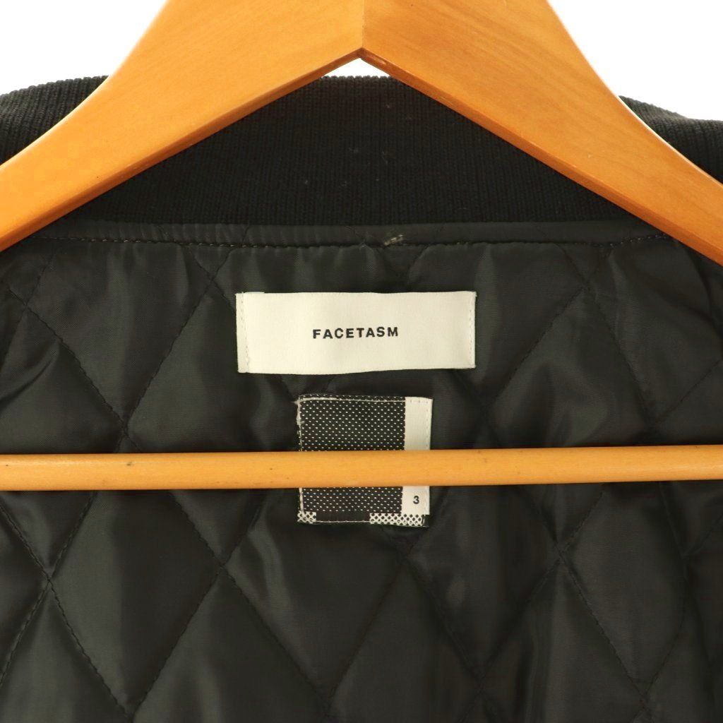 ファセッタズム FACETASM パッチワークブルゾン スタジャン 中綿 ファセッタズム FACETASM パッチワークブルゾン スタジャン 中綿