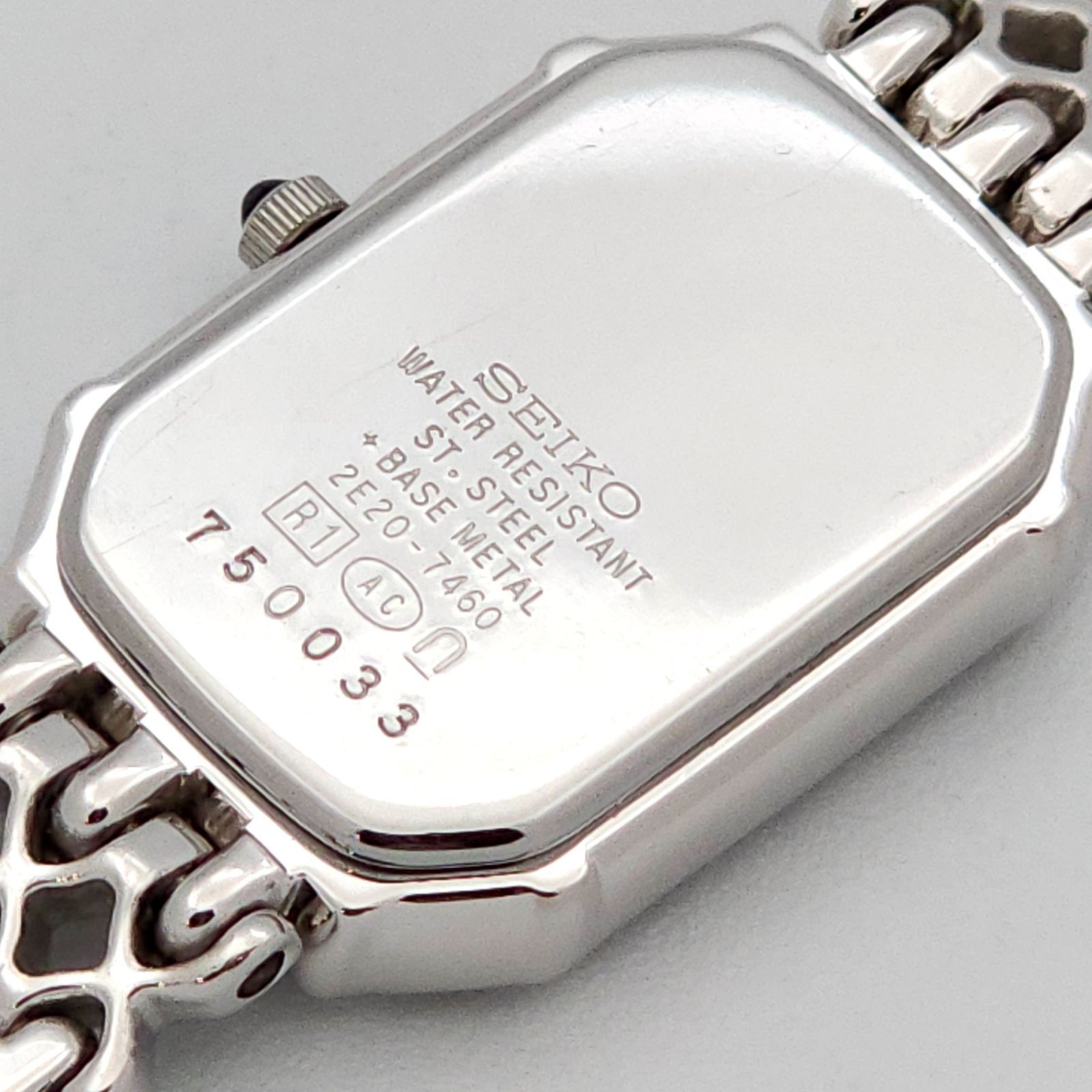 SEIKO 2E20-7460 セイコー 腕時計 エクセリーヌ クォーツ ダイヤベゼル