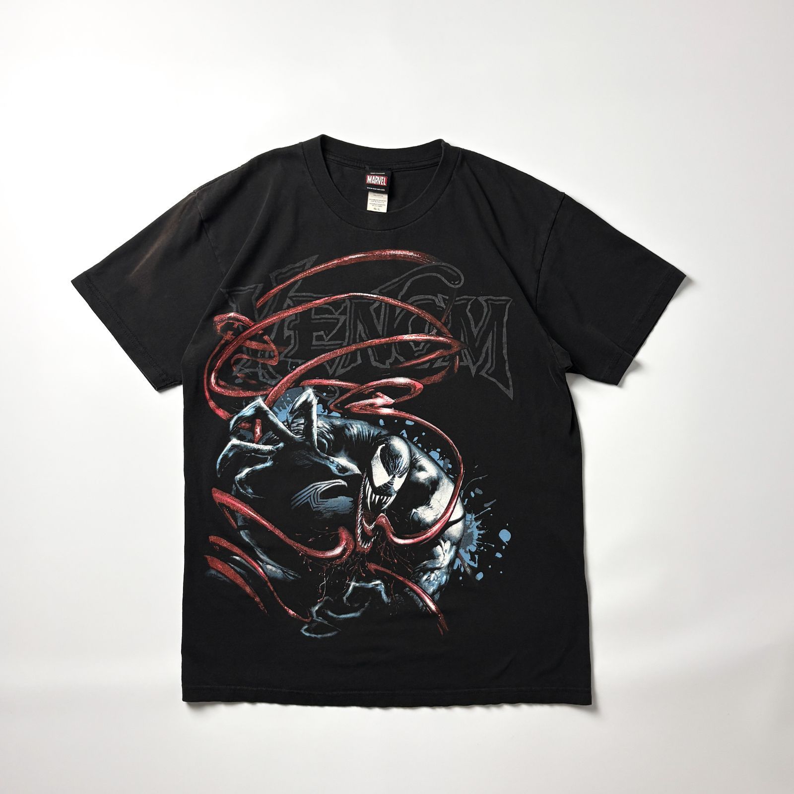 マーベル MARVEL ヴェノム VENOM ムービーTシャツ ブラック L