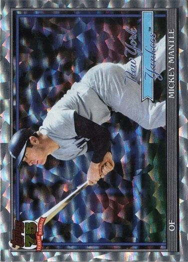 2026 Topps Series 1 Baseball Foil ミッキー・マントル ニューヨーク