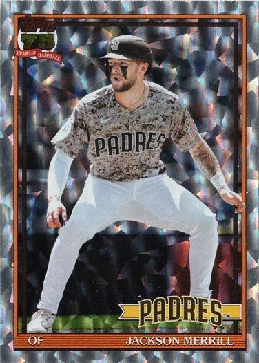2026 Topps Series 1 Baseball Foil ジャクソン・メリル サンディエゴ 
