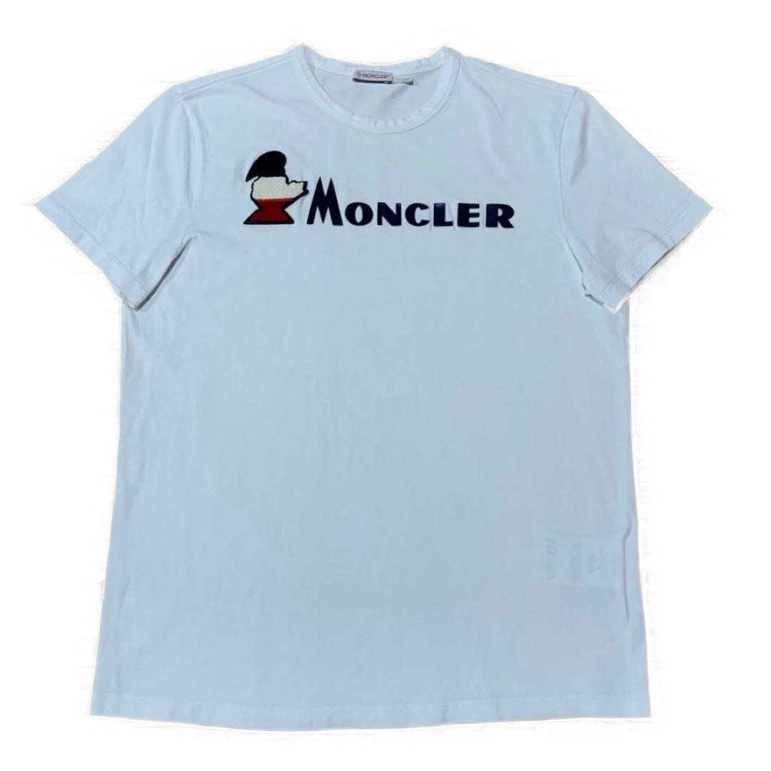 モンクレール モンダック ワッペン L ホワイト Tシャツ 5S362 - メルカリ