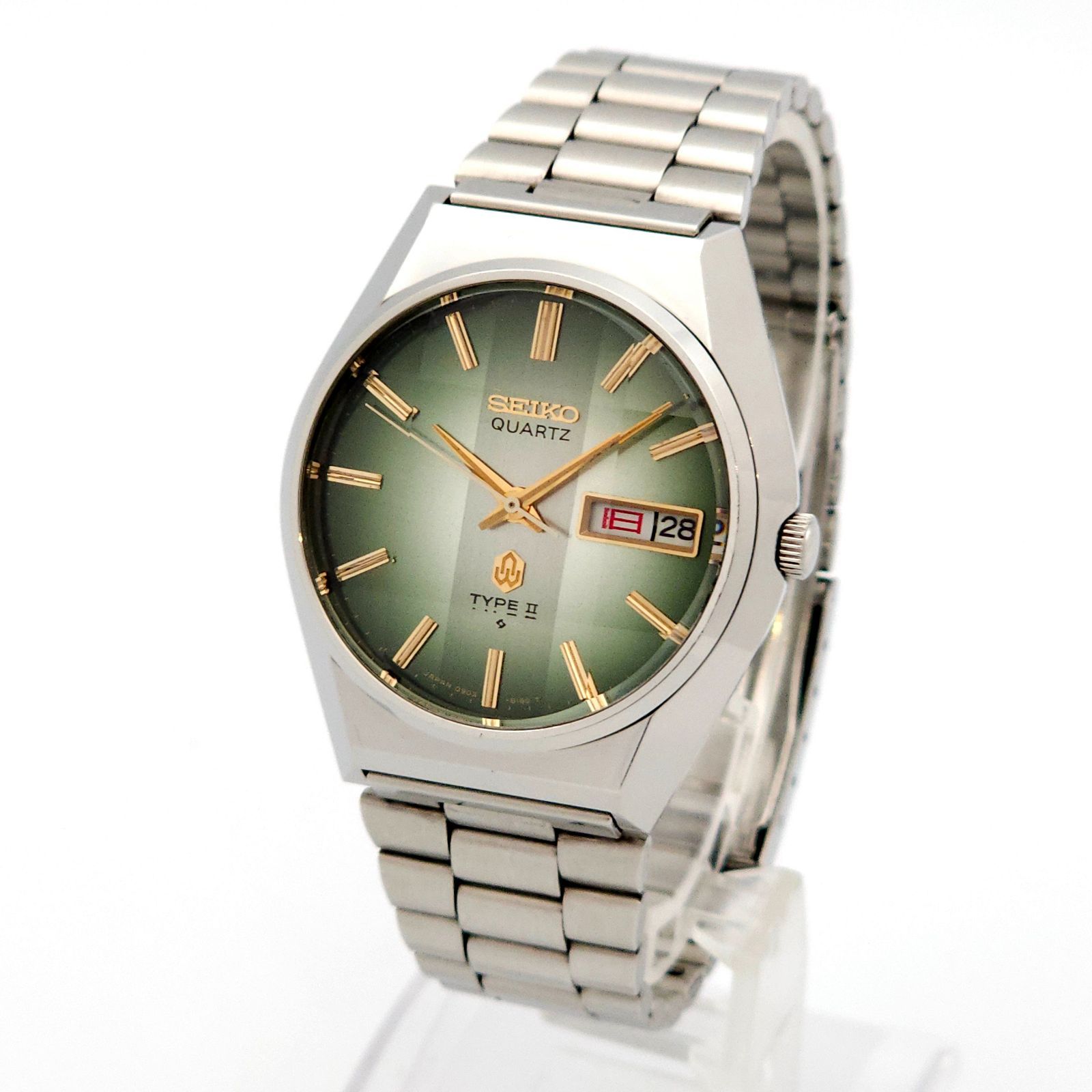 2025，定番人気 SEIKO セイコー タイプⅡ 0903-8140 QZ 動作品 カット 