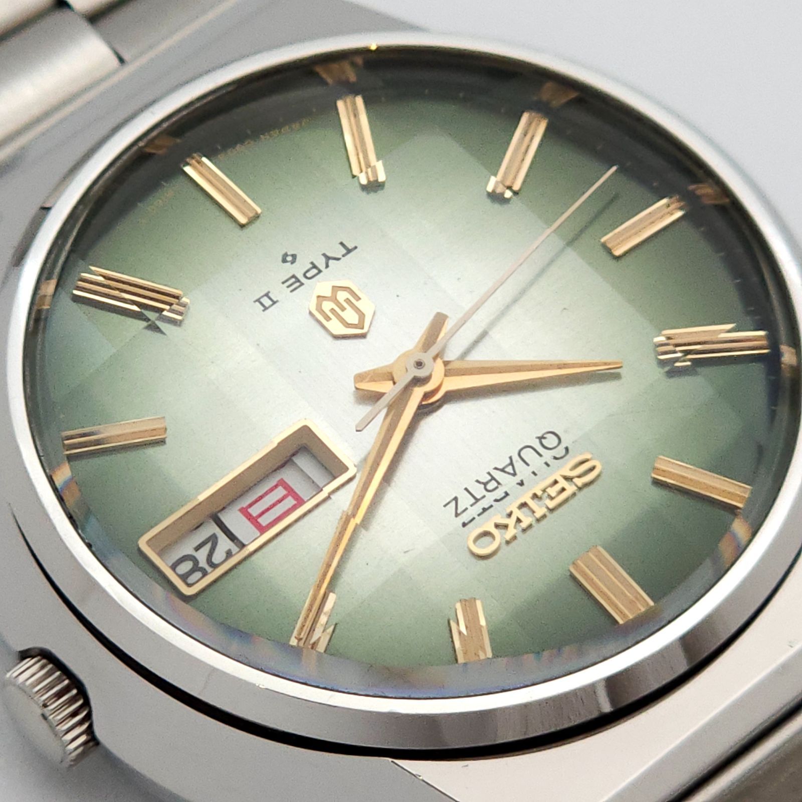 2025，定番人気 SEIKO セイコー タイプⅡ 0903-8140 QZ 動作品 カット 