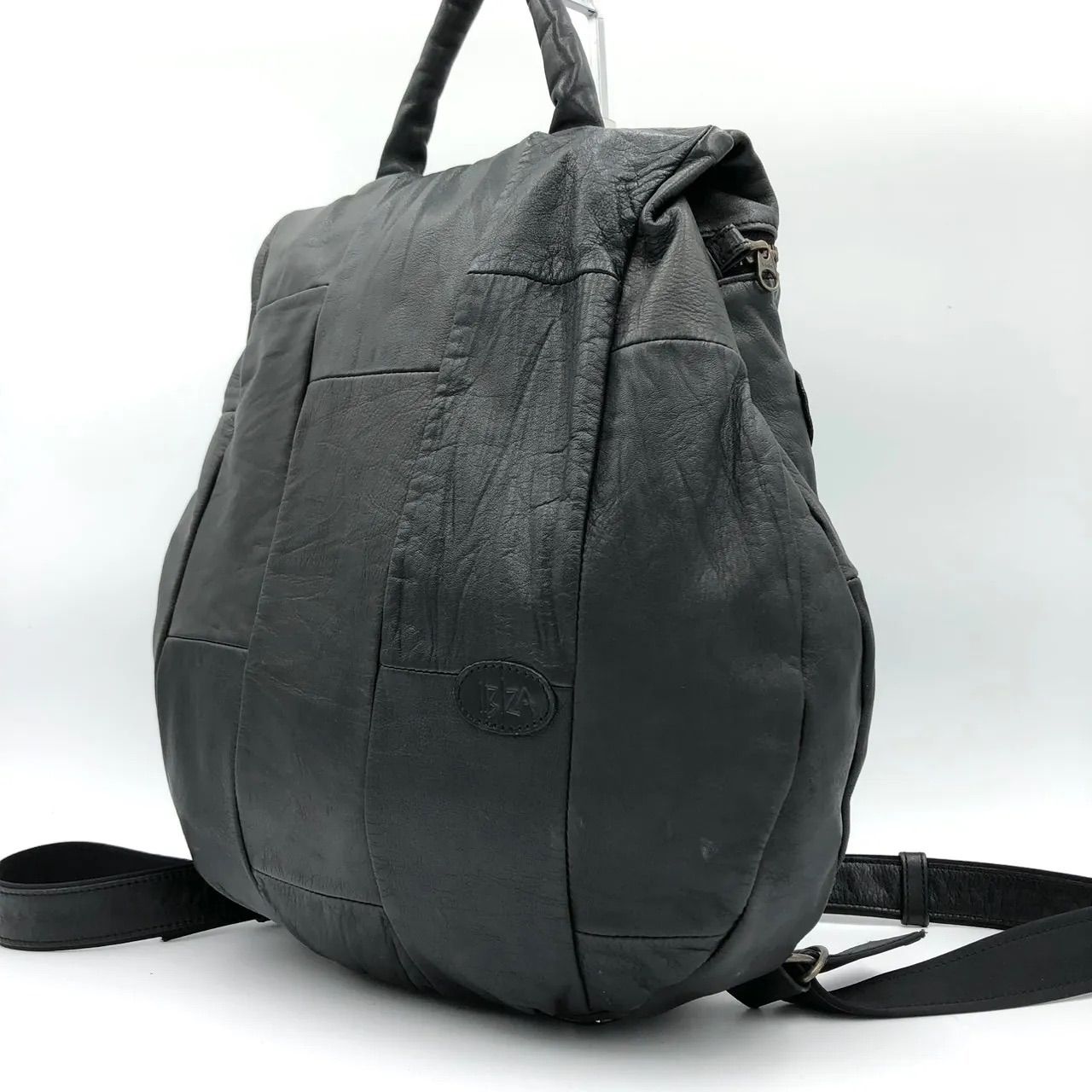 美品】IBIZA イビザ リュック バックパック パッチワーク レザー 
