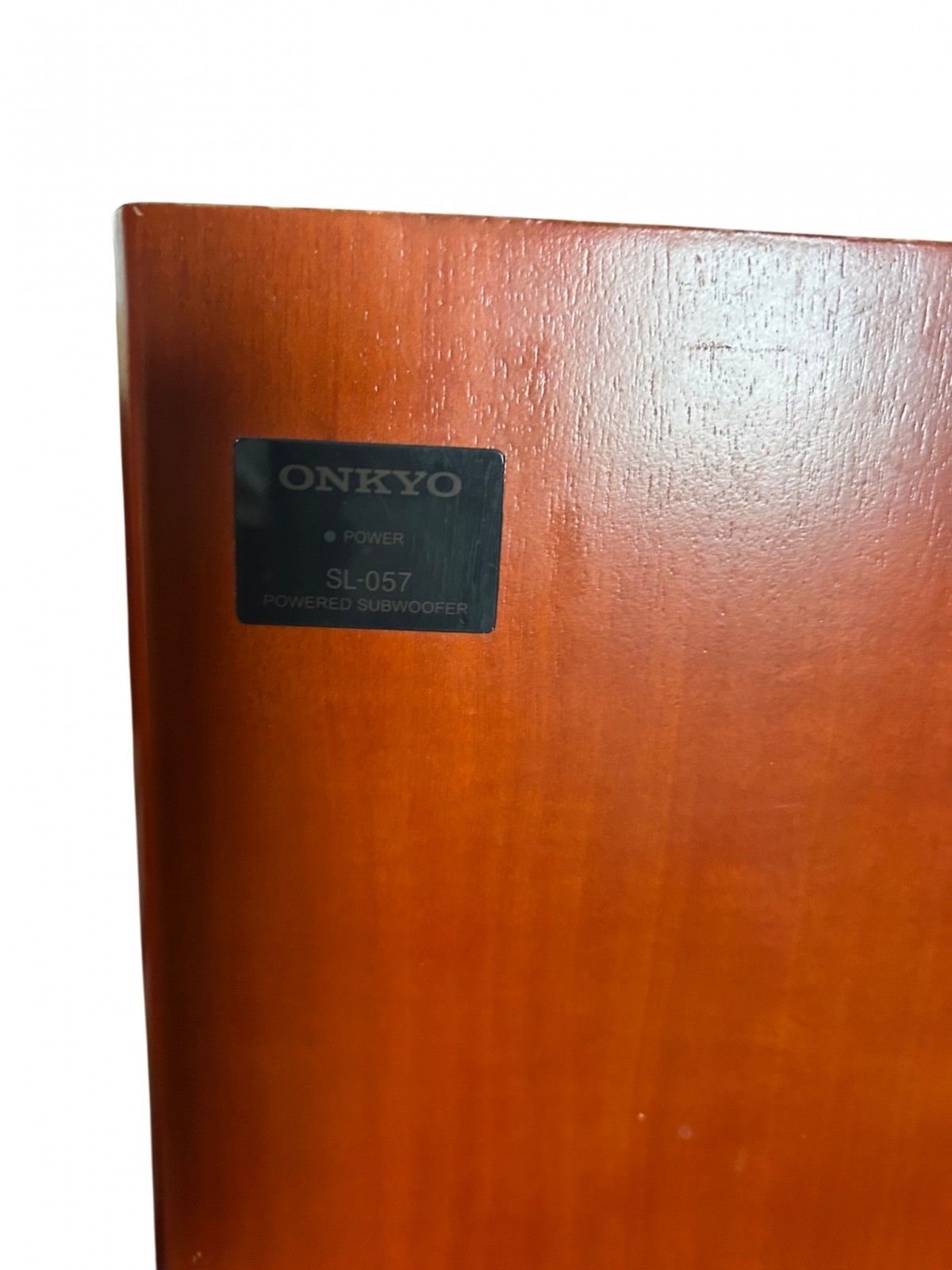 ONKYO スピーカーセット D-057F(2基) ＆ パワードサブウーファー SL 