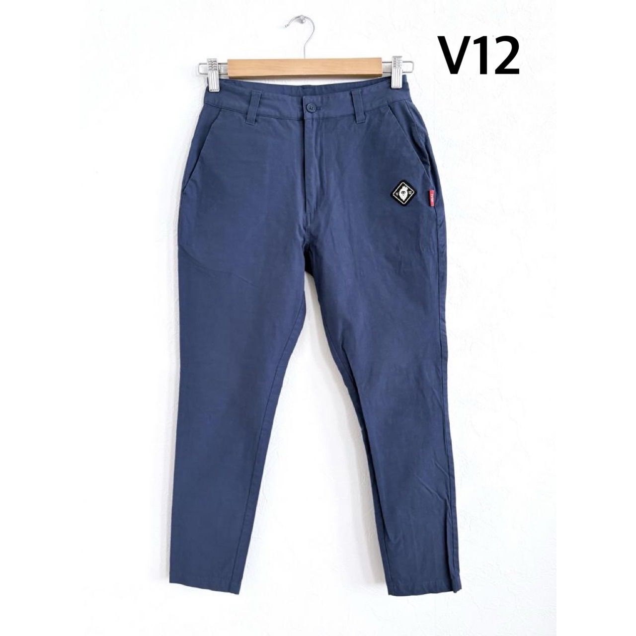 V12 ヴィトゥエルヴ メンズ ゴルフ BACK LOGO PANTS 定価26,400円 