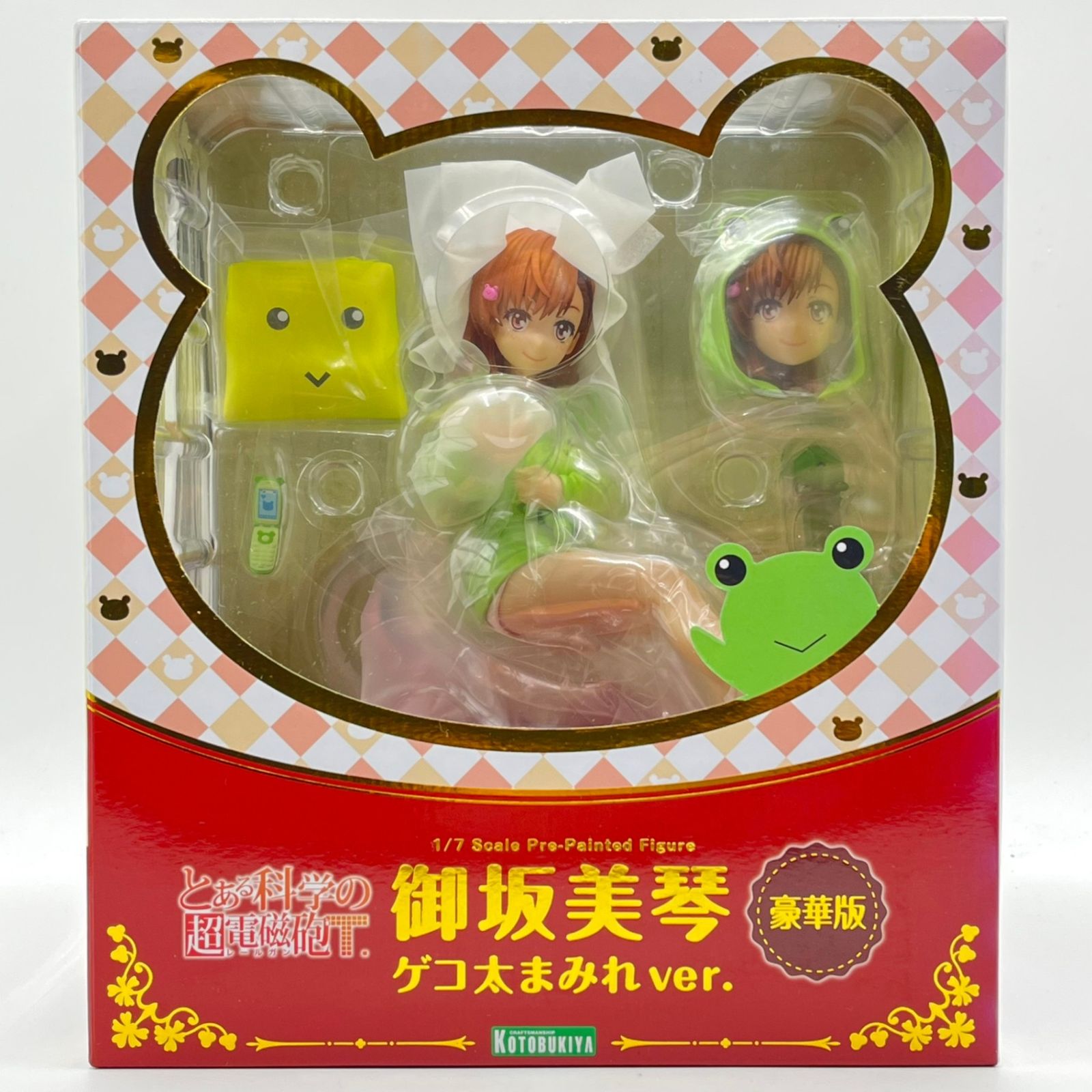 未開封】コトブキヤ 御坂美琴 ゲコ太まみれver. 1/7スケール 