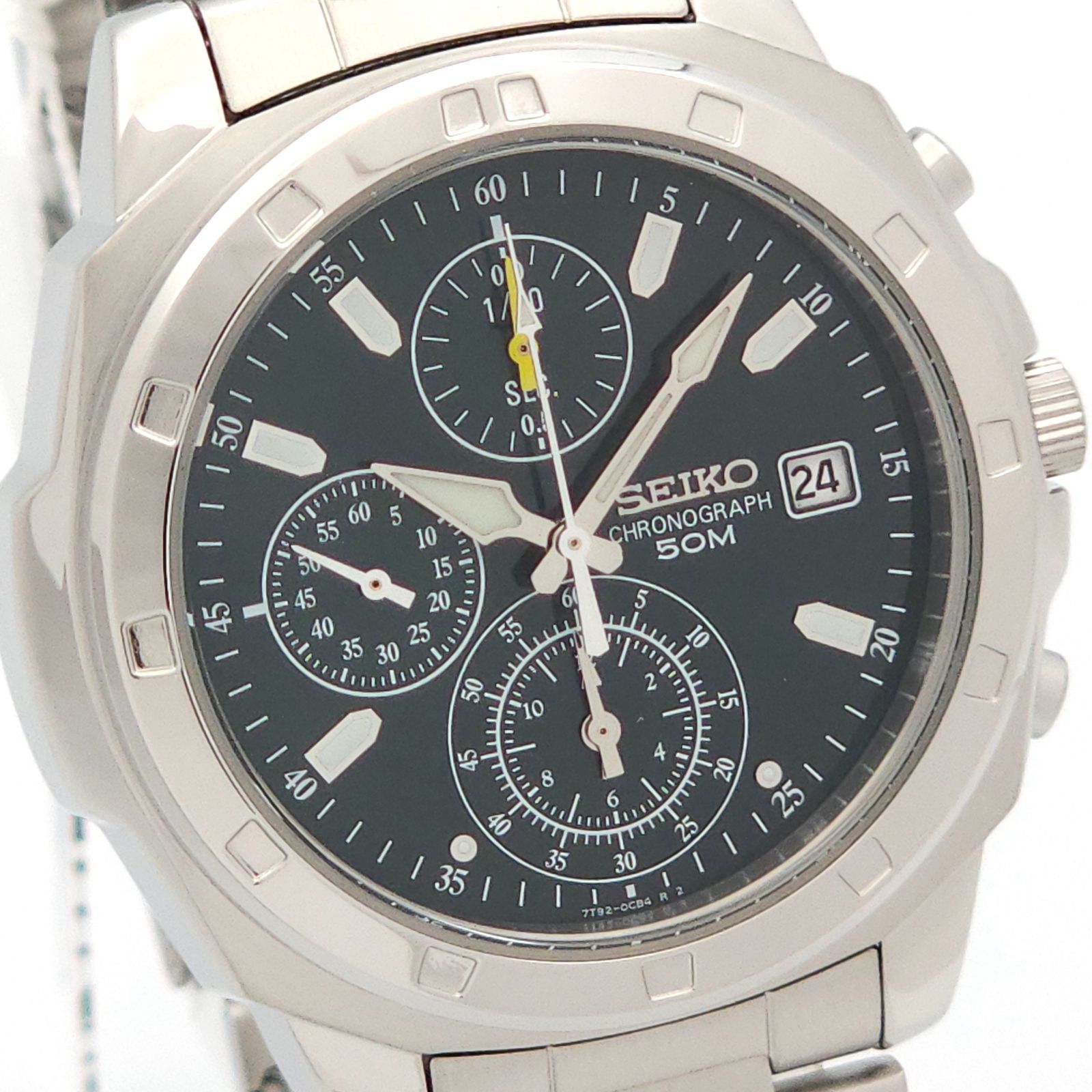 通販 最大70％オフ 美品 セイコー SEIKO CHRONOGRAPH クロノ 腕時計 