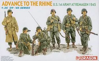 [Used] Plastic Model 1/35 Attack on the Rhine (US 1st Army) Remagen Bridge 1945 [6271]