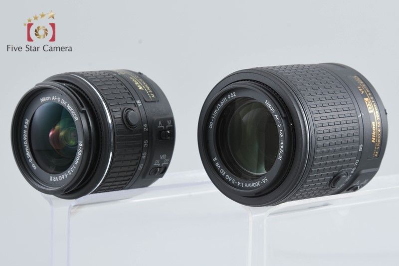 中古】Nikon ニコン D3300 ダブルズームキット ブラック シャッター 