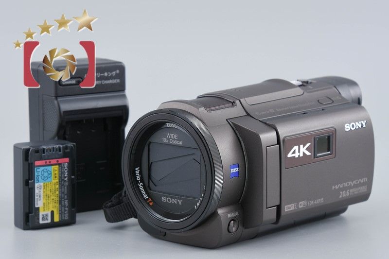 中古】SONY ソニー FDR-AXP35 ブロンズブラウン デジタル4K 中古】SONY ソニー FDR-AXP35 ブロンズブラウン デジタル4K