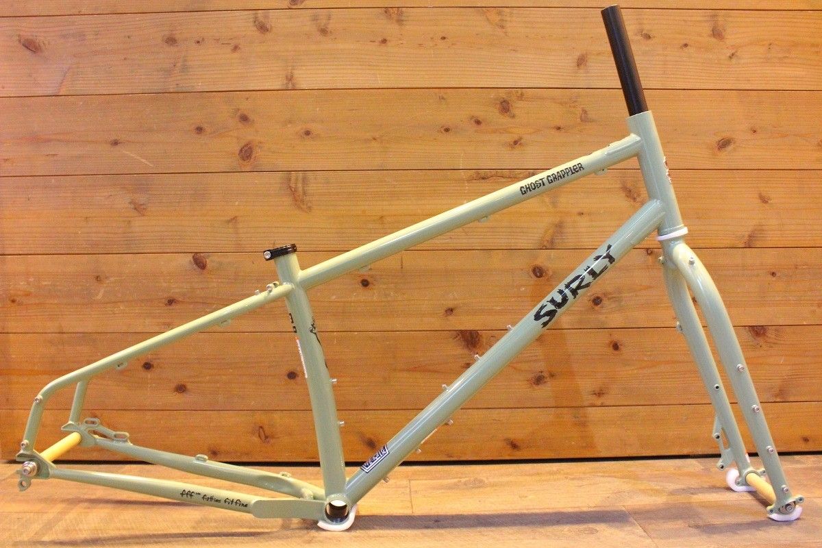 未使用 サーリー SURLY ゴースト グラップラー GHOST GRAPPLER SMサイズ クロモリ MTB グラベルロードバイク フレームセット 【名古屋店】