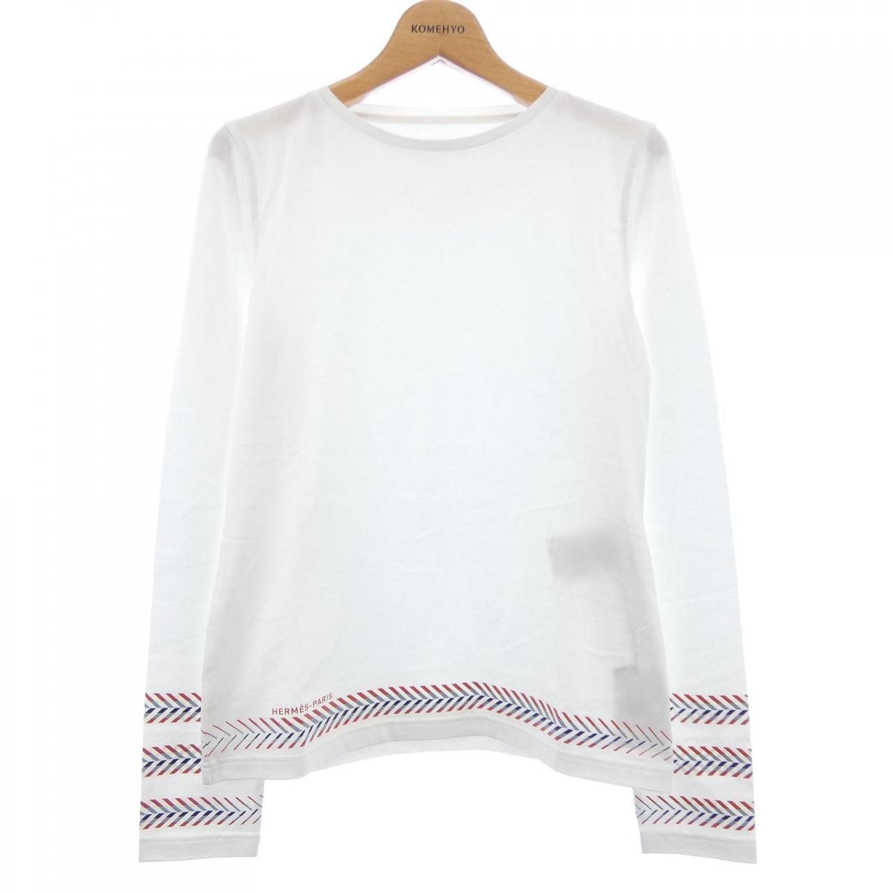 エルメス HERMES CHEVRON カルトゥッシュ 5E4633DA Tシャツ エルメス 