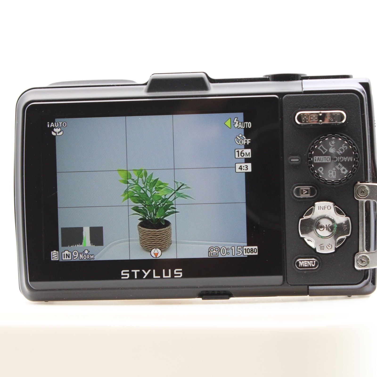 極上品】 OLYMPUS STYLUS TG-830 ブラック 防水性能10m 1600万画素 