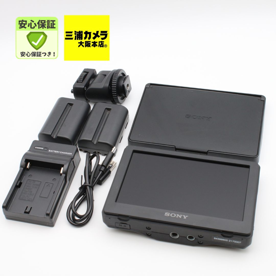 クリップオンLCDモニター SONY CLM-V55 黒色 13×9×3㎝ 型番：CLM-V55