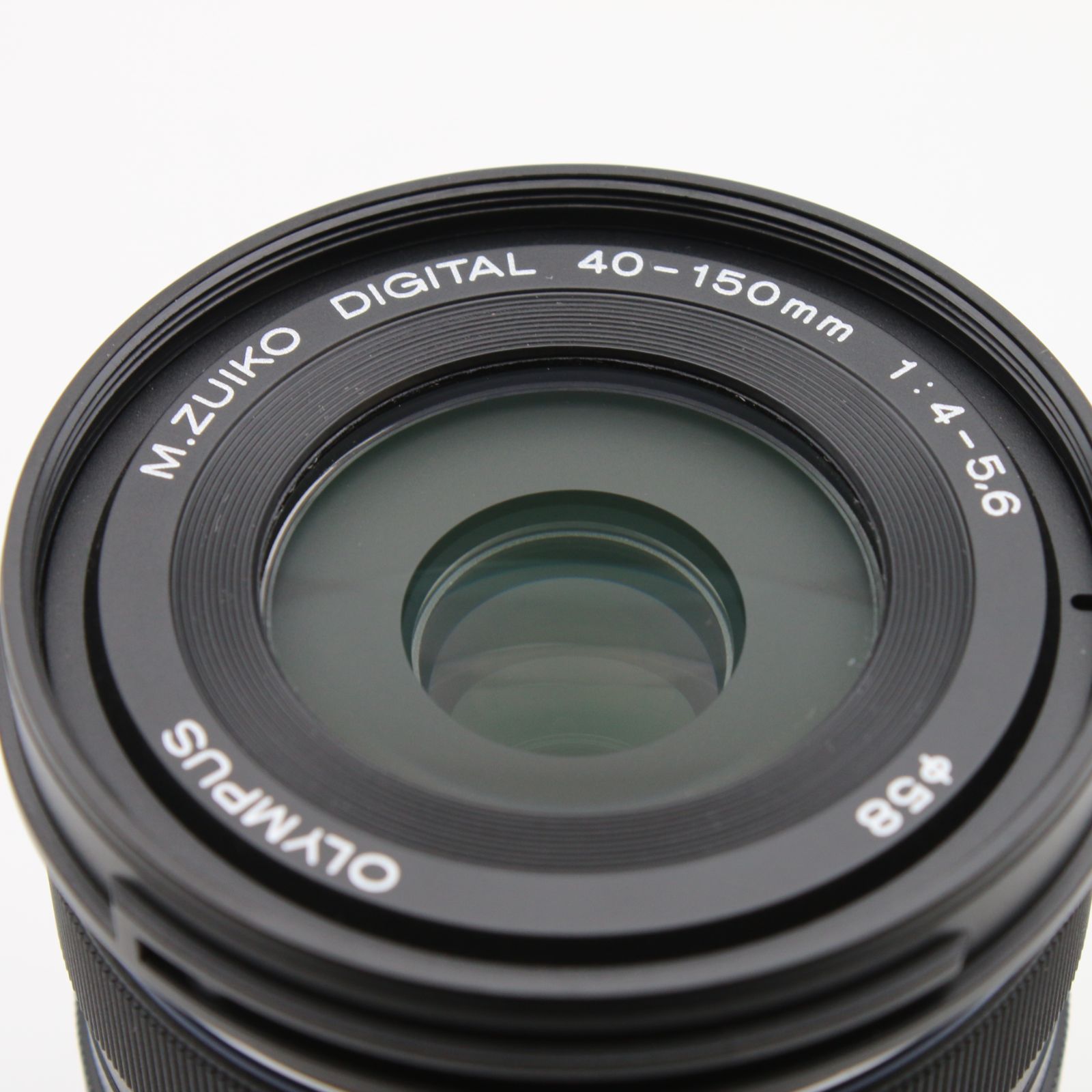 極上品】 OLYMPUS M.ZUIKO DIGITAL 40-150mm F4.0-5.6 R ブラック 望遠