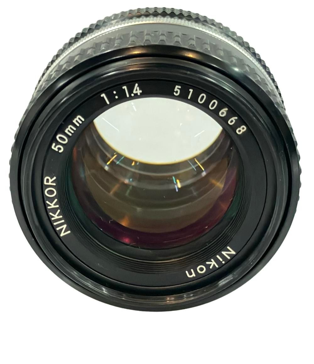 Nikon AF NIKKOR 50mm 1:1.4D 単焦点レンズ ピント 中心 項目