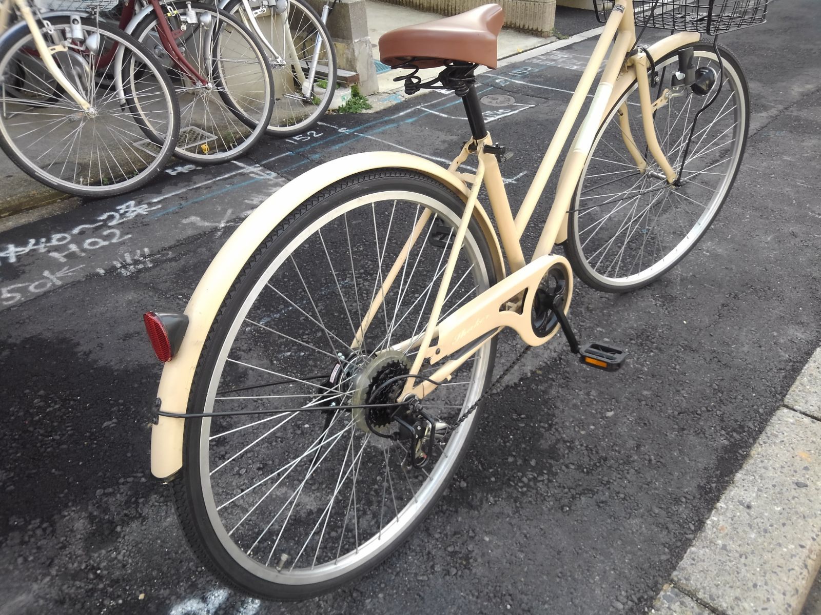 引き取り限定！(名古屋市昭和区)中古自転車4044 27インチ 6段 