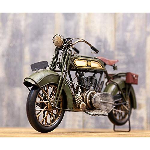 新品 ブリキオブジェ ヴィンテージバイク 「オールドバイク