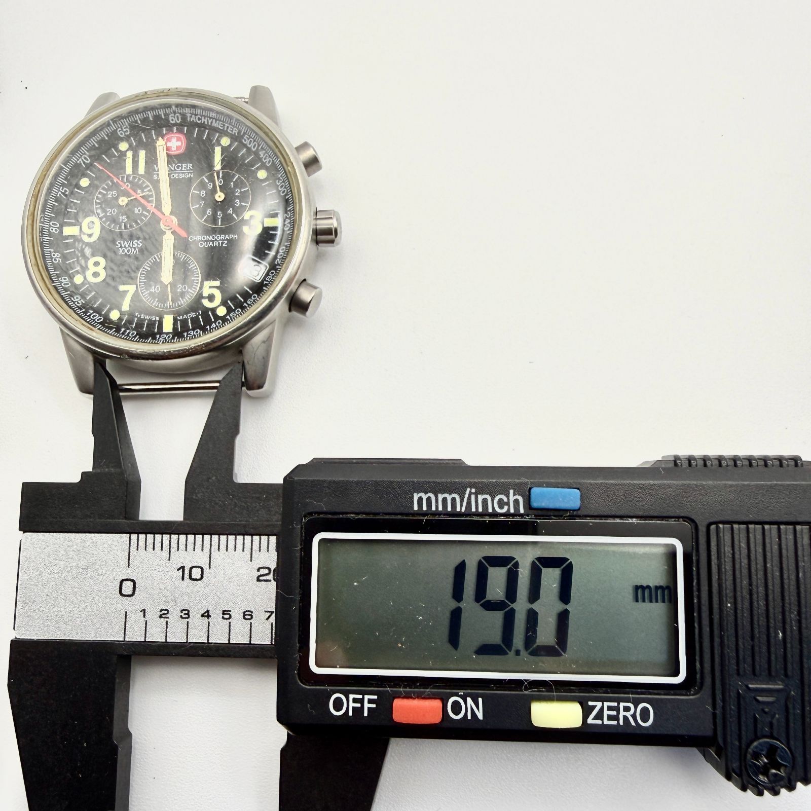 稼働品 546/ WENGER ウェンガー 536.0765 ジャンク品 ベルト付け根の 