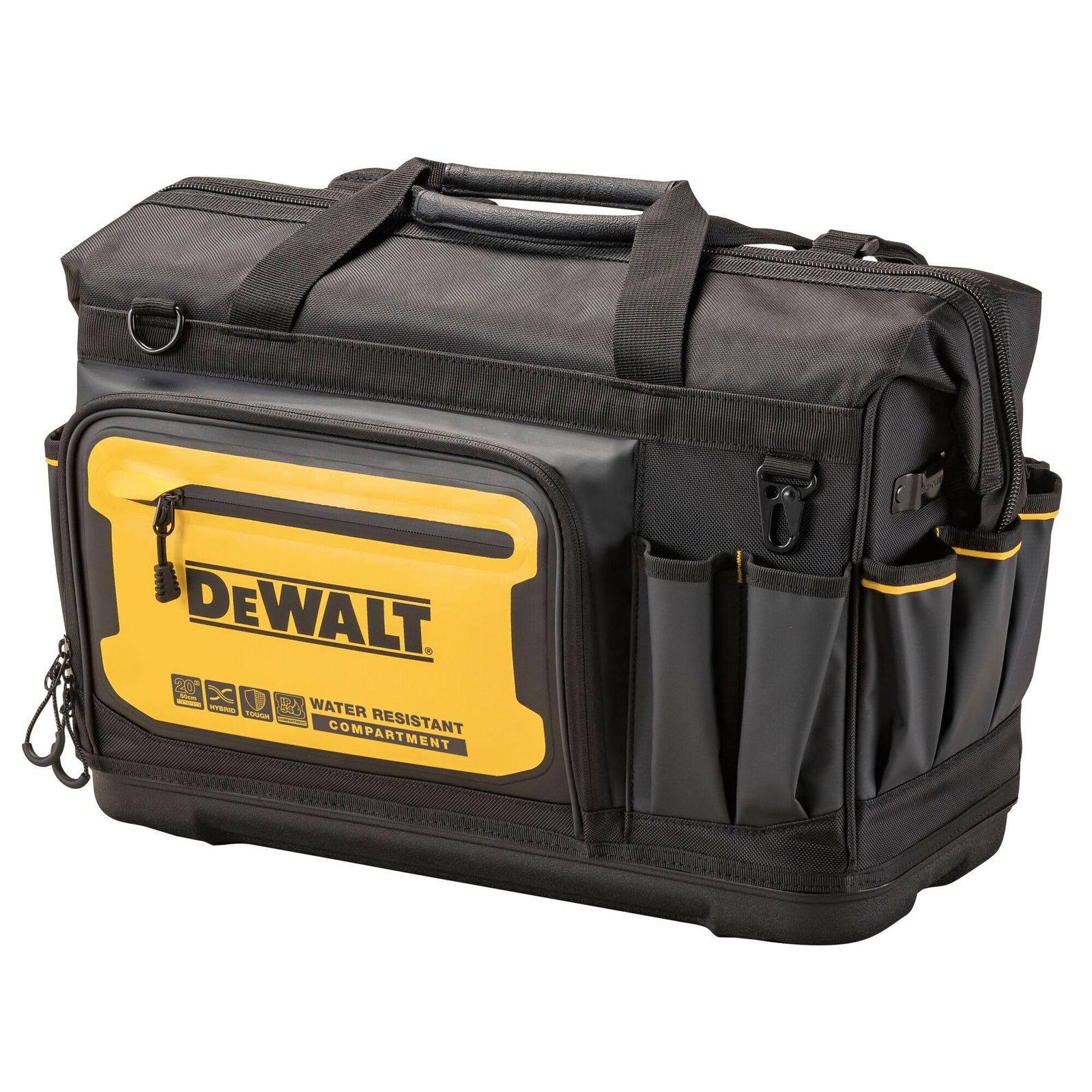 新品 デウォルト(DEWALT) 角型バッグ 撥水 撥塵 耐久性 収納ケース ツールバッグ 収納BOX 工具箱 道具袋 鞄 DIY ストレージ DWST60104-1