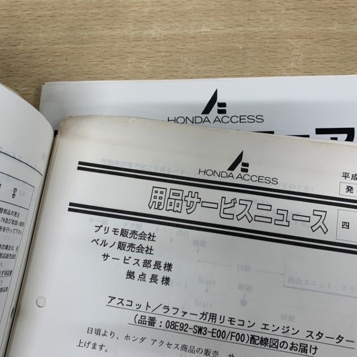 ○01)【1点限り!】HONDA ホンダ サービスマニュアル 6冊セット/整備書 