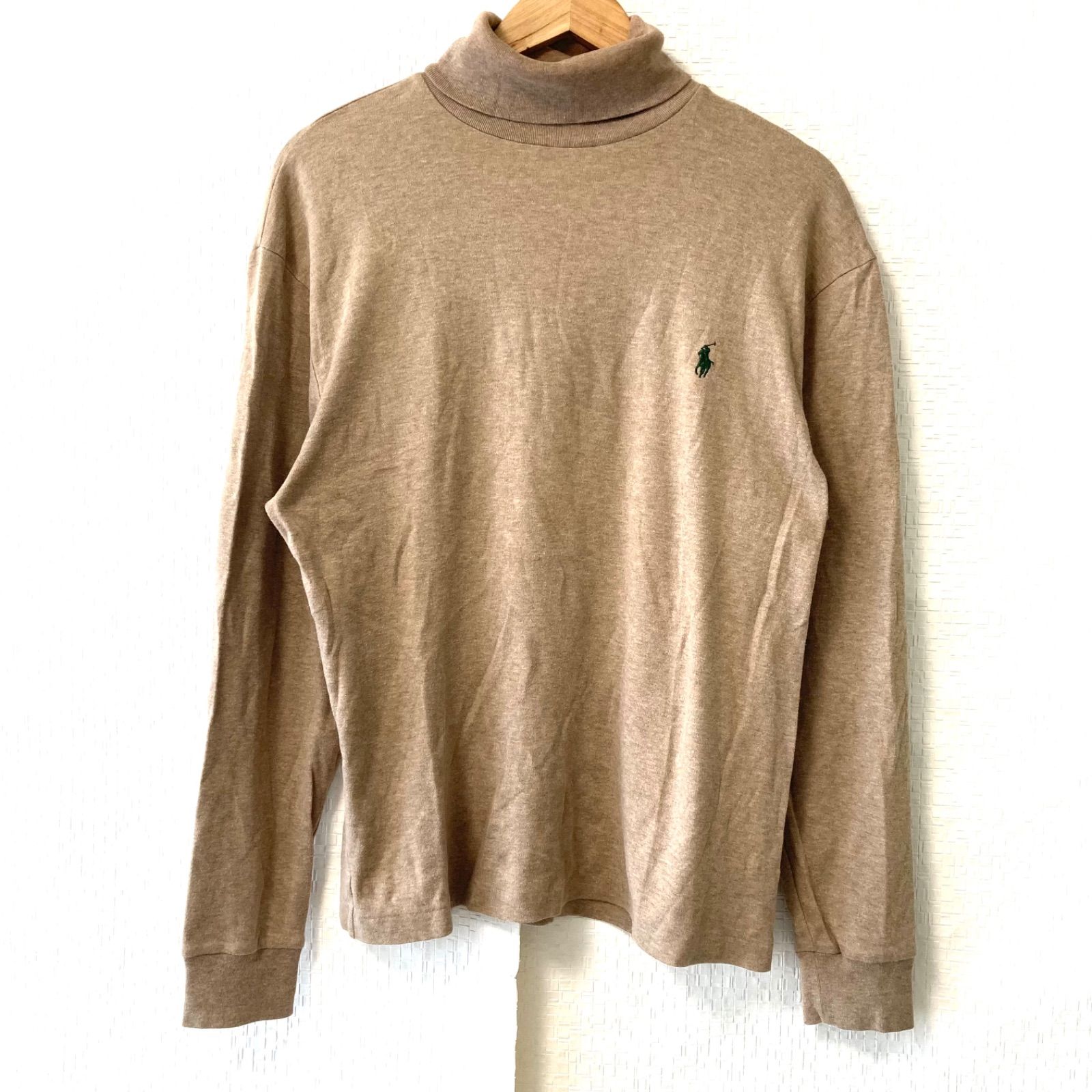 【美品✨】ポロバイラルフローレン　タートルネック ニットセーター 綿 100% w^)b POLO by RALPH LAUREN ポロバイラルフローレン タートルネック