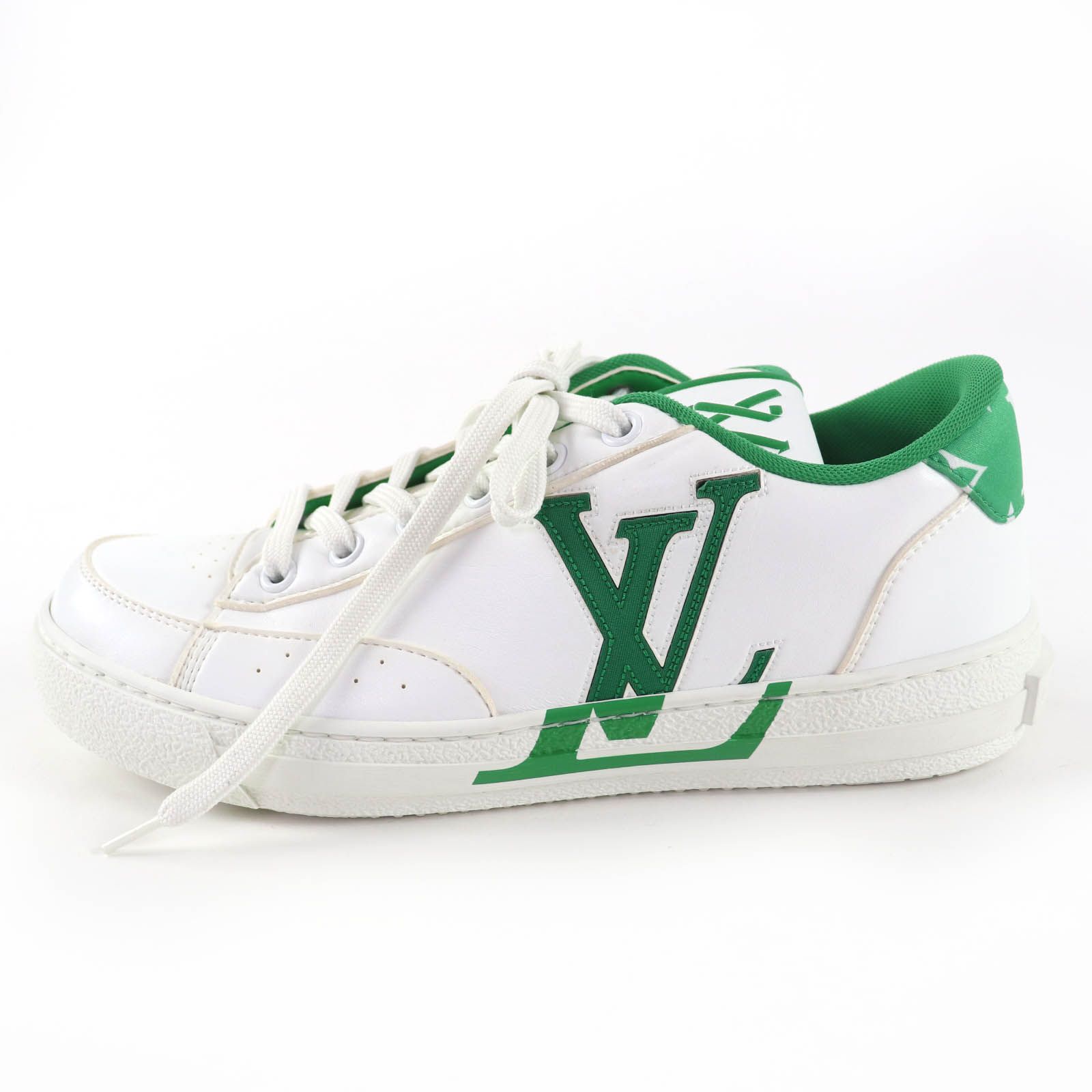 美品☆LOUIS VUITTON ルイヴィトン チャーリー・ライン LVロゴ レザー 