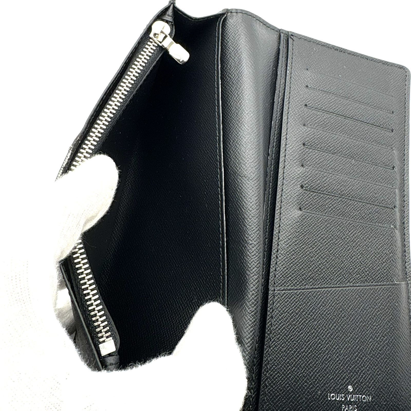 美品 】LOUIS VUITTON ルイヴィトン タイガ ポルトフォイユブラザ RFID 
