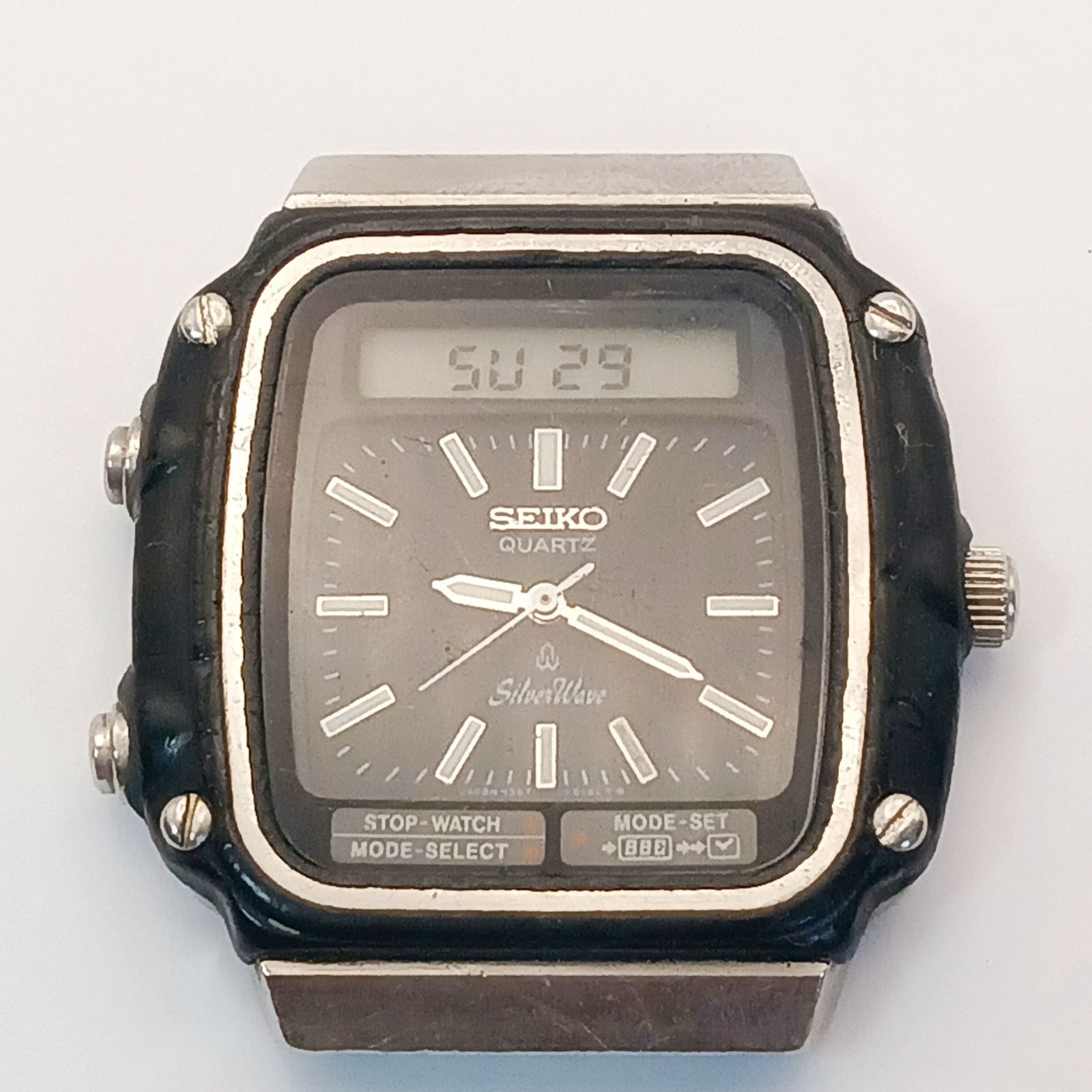 稼働 良品】0330-1 SEIKO SilverWave セイコー シルバーウェーブ H357 