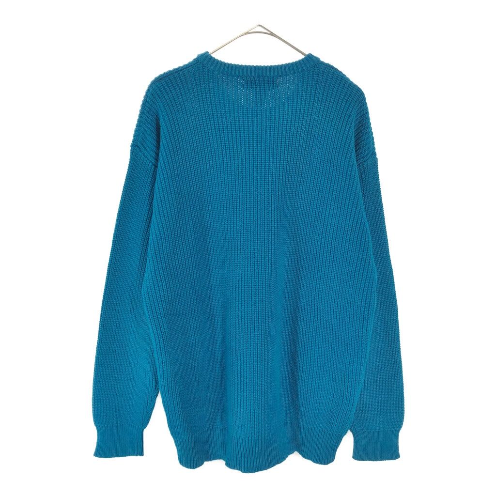 90年代 LANDS' END ランズエンド ローゲージニット コットンセーター