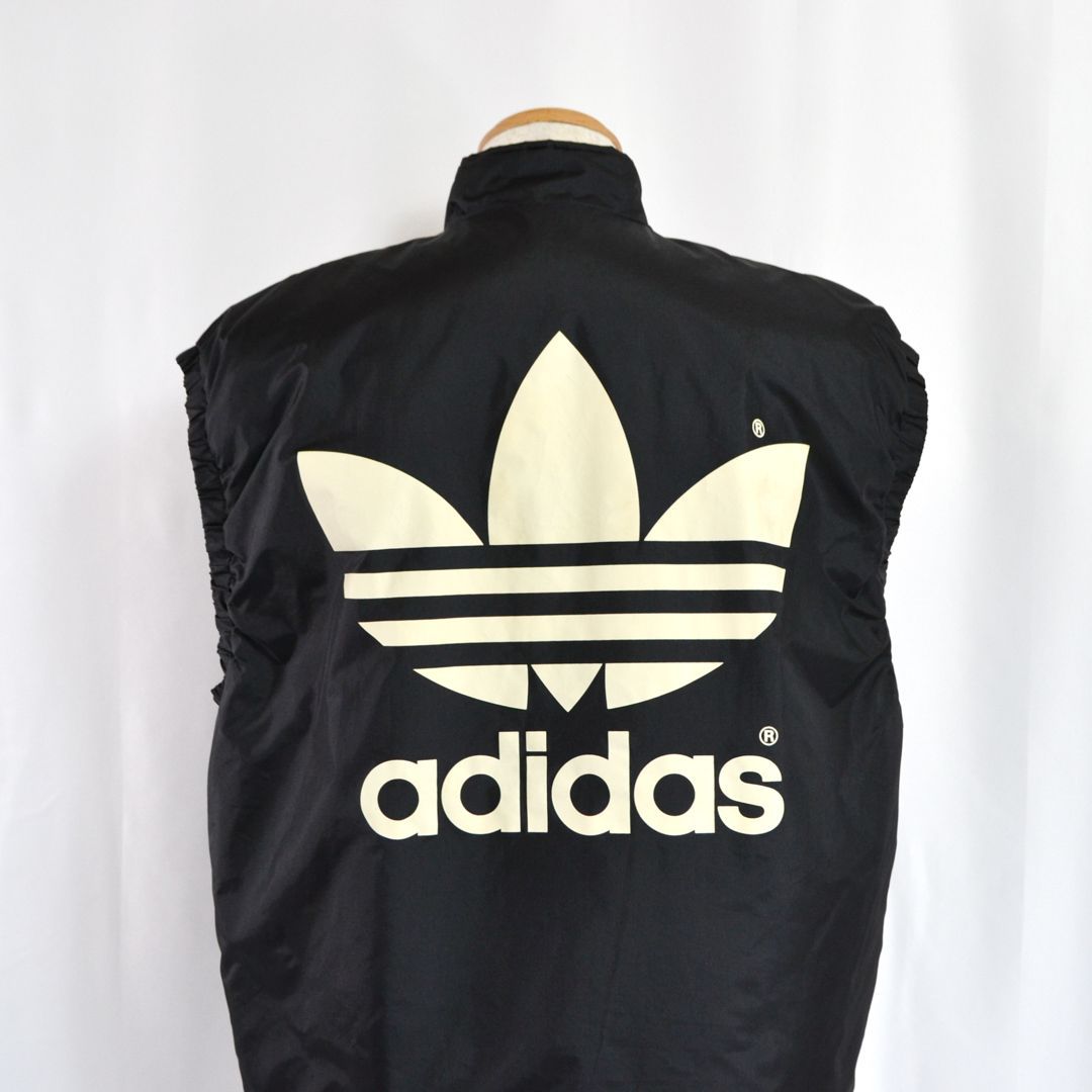 希少】adidasアディダス 90s日本製 デサント製 ビッグロゴ 