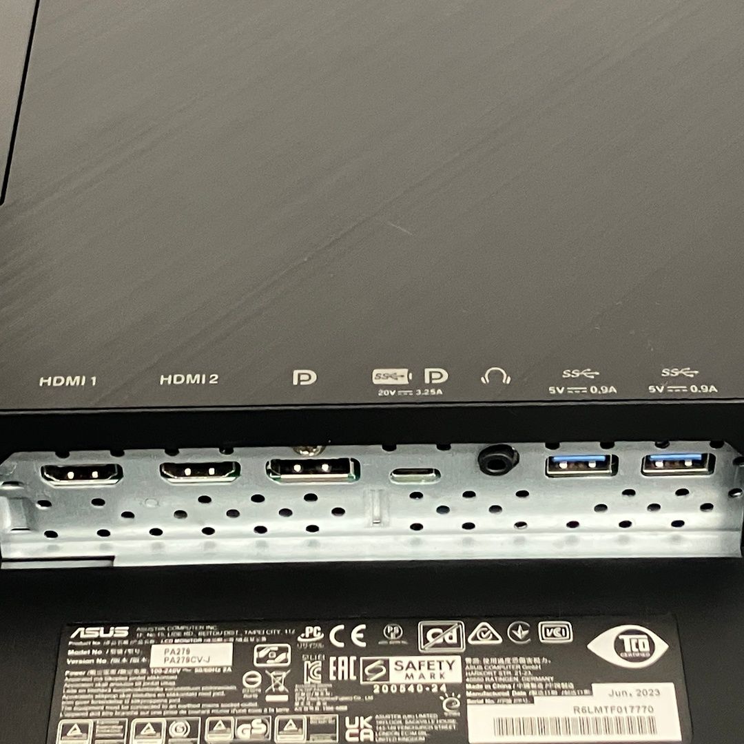 ASUS PA279CV-J 27インチ 2023年製 ジャンク - メルカリ