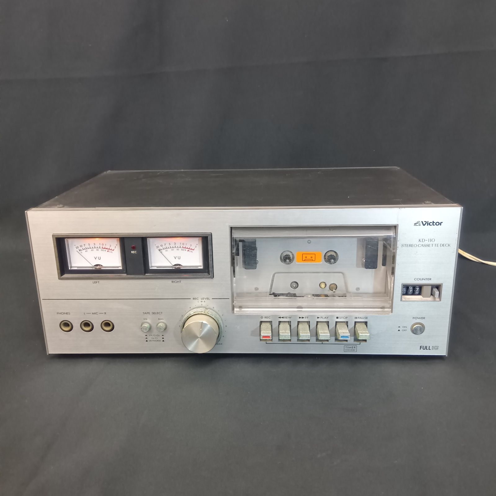 Victor ビクター KD-110 STEREO CASSETTE DECK 日本製 ステレオ 