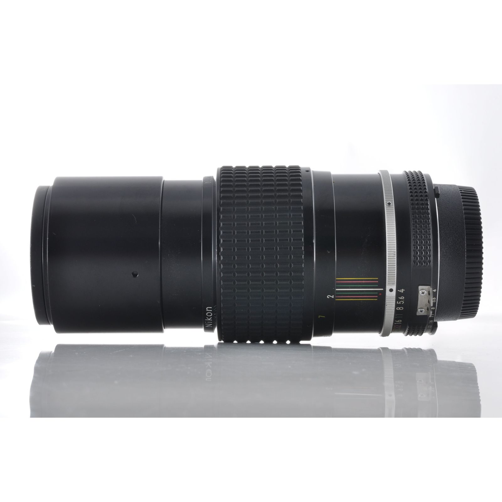 ニコン】Nikon Ai NIKKOR 200mm F4 望遠単焦点レンズ + フロント 
