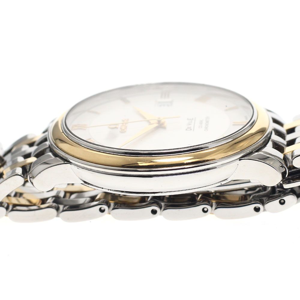  オメガ OMEGA 4374.31 デビル プレステージ コーアクシャル クロノメーター 自動巻き メンズ _949343 トレンド感 自動巻き時計 腕時計(アナログ)